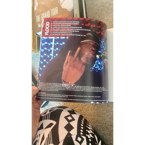 Lot of 6 Music Celebrity books/mags. bundle Billy Idol, George Jones, Flood - Picture 6 of 12